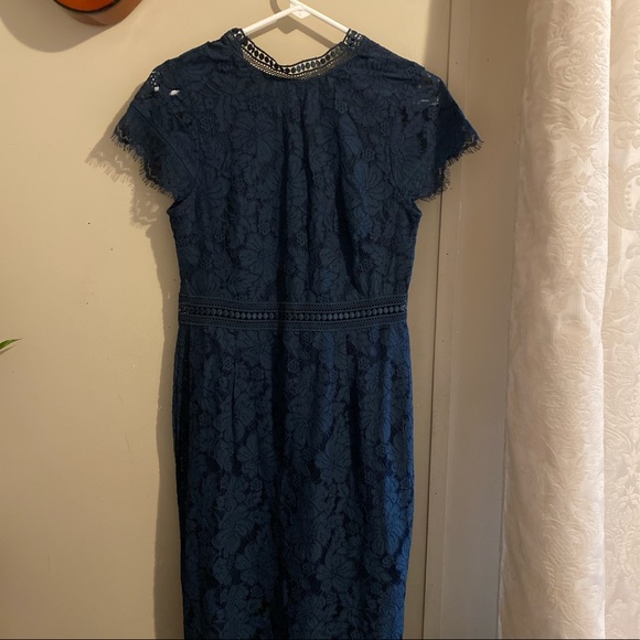 Navy blue dress - Picture 2 of 4